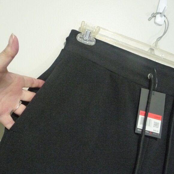 GALAXY BY HARVIC BLACK SWEATPANTS JOGGERS LARGE - Picture 3 of 11